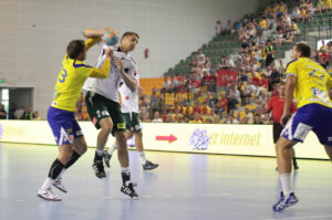 2013.08.03 Galeria Echo Kielce Cup, mecz Vive Targi - Tatran Preszow / Wojciech Habdas / Radio Kielce
