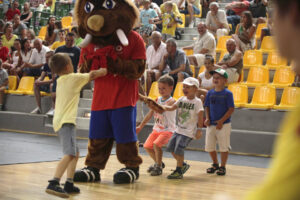 2013.08.03 Galeria Echo Kielce Cup, mecz Vive Targi - Tatran Preszow / Wojciech Habdas / Radio Kielce
