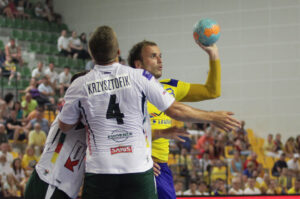 2013.08.03 Galeria Echo Kielce Cup, mecz Vive Targi - Tatran Preszow / Wojciech Habdas / Radio Kielce