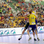 2013.08.03 Galeria Echo Kielce Cup, mecz Vive Targi - Tatran Preszow / Wojciech Habdas / Radio Kielce