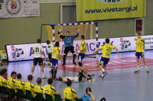 2013.08.03 Galeria Echo Kielce Cup, mecz Vive Targi - Tatran Preszow / Wojciech Habdas / Radio Kielce