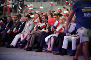 2013.08.03 XVI Światowe Igrzyska Polonijne. Ceremonia rozpoczęcia / Wojciech Habdas / Radio Kielce