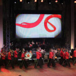 2013.08.03 XVI Światowe Igrzyska Polonijne. Ceremonia rozpoczęcia / Wojciech Habdas / Radio Kielce