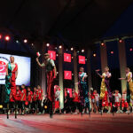 2013.08.03 XVI Światowe Igrzyska Polonijne. Ceremonia rozpoczęcia. Parada sportowców / Wojciech Habdas / Radio Kielce