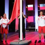 2013.08.03 XVI Światowe Igrzyska Polonijne. Ceremonia rozpoczęcia / Wojciech Habdas / Radio Kielce