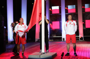 2013.08.03 XVI Światowe Igrzyska Polonijne. Ceremonia rozpoczęcia / Wojciech Habdas / Radio Kielce