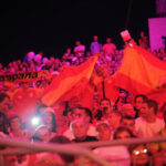 2013.08.03 XVI Światowe Igrzyska Polonijne. Ceremonia rozpoczęcia / Wojciech Habdas / Radio Kielce