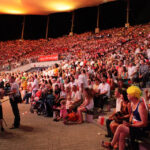 2013.08.03 XVI Światowe Igrzyska Polonijne. Ceremonia rozpoczęcia / Wojciech Habdas / Radio Kielce