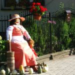 Słomiane kukły ozdobą dożynek w Rybitwach / Grażyna Szlęzak-Wójcik / Radio Kielce