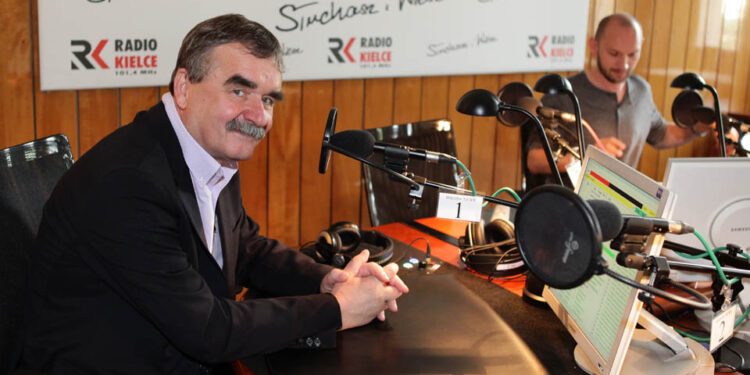 Wojciech Lubawski,  Prezydent Kielc / Wojciech Habdas / Radio Kielce