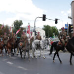 Kieleckie obchody Dnia Wojska Polskiego.  Kielecki Ochotniczy Szwadron Kawalerii im. 13 Pułku Ułanów Wileńskich / Wojciech Habdas / Radio Kielce