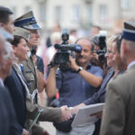 Kieleckie obchody Dnia Wojska Polskiego. Podczas uroczystości wręczone zostały medale i awanse na wyższe stopnie wojskowe. / Wojciech Habdas / Radio Kielce