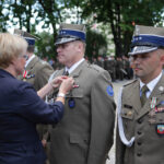 Kieleckie obchody Dnia Wojska Polskiego. Podczas uroczystości wręczone zostały medale i awanse na wyższe stopnie wojskowe. / Wojciech Habdas / Radio Kielce