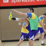 Trening Vive w hali w w Ehingen / Vive Targi Kielce