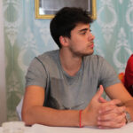 Konferencja Effectora Kielce (20 sierpnia 2013). Prezentacja nowych zawodników. n/z Bruno Romanutti / Wojciech Habdas / Radio Kielce