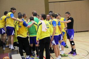 Trening Vive w hali w w Ehingen / Vive Targi Kielce