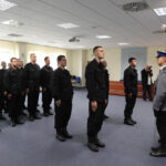 Ślubowanie nowo przyjętych policjantów (22 sierpnia 2013) / Wojciech Habdas / Radio Kielce