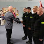 Ślubowanie nowo przyjętych policjantów (22 sierpnia 2013) / Wojciech Habdas / Radio Kielce