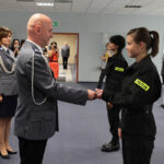 Ślubowanie nowo przyjętych policjantów (22 sierpnia 2013) / Wojciech Habdas / Radio Kielce