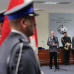 Ślubowanie nowo przyjętych policjantów (22 sierpnia 2013) / Wojciech Habdas / Radio Kielce