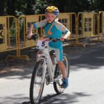 XVI Światowe Igrzyska Polonijne: rywalizacja w kolarstwie górskim na Górze Pierścienicy na kieleckim Stadionie / Krzysztof Żołądek / Radio Kielce