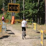 XVI Światowe Igrzyska Polonijne: rywalizacja w kolarstwie górskim na Górze Pierścienicy na kieleckim Stadionie / Krzysztof Żołądek / Radio Kielce