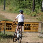 XVI Światowe Igrzyska Polonijne: rywalizacja w kolarstwie górskim na Górze Pierścienicy na kieleckim Stadionie / Krzysztof Żołądek / Radio Kielce