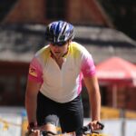 XVI Światowe Igrzyska Polonijne: rywalizacja w kolarstwie górskim na Górze Pierścienicy na kieleckim Stadionie / Krzysztof Żołądek / Radio Kielce