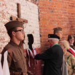 Poświęcenie krzyża na murze dawnego więzienia przy kieleckiej ulicy Zamkowej / Krzysztof Żołądek / Radio Kielce