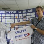 Piotr Orczyk to jeden z nielicznych siatkarzy, którzy pozostali w kieleckim zespole / Kamil Król / Radio Kielce
