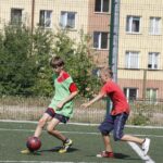 Wakacje z Futbolem 2013, mecz Orlik 27 Kielce - FC Nitro (podstawówki) / Kamil Król / Radio Kielce