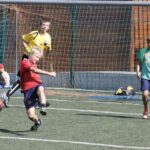 Wakacje z Futbolem 2013, mecz Orlik 27 Kielce - FC Nitro (podstawówki) / Kamil Król / Radio Kielce