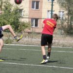 Wakacje z Futbolem 2013, mecz Orlik 27 Kielce - FC Nitro (podstawówki) / Kamil Król / Radio Kielce