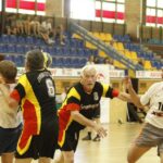 XVI Światowe Letnie Igrzyska Polonijne, turniej piłkarzy ręcznych, mecz: Polonia Austria Team - Sokół Soleczniki (Litwa) / Kamil Król / Radio Kielce