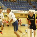 XVI Światowe Letnie Igrzyska Polonijne, turniej piłkarzy ręcznych, mecz: Polonia Austria Team - Sokół Soleczniki (Litwa) / Kamil Król / Radio Kielce