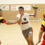 XVI Światowe Letnie Igrzyska Polonijne, turniej piłkarzy ręcznych, mecz: Polonia Austria Team - Sokół Soleczniki (Litwa) / Kamil Król / Radio Kielce