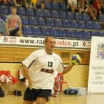 XVI Światowe Letnie Igrzyska Polonijne, turniej piłkarzy ręcznych, mecz: Polonia Austria Team - Sokół Soleczniki (Litwa) / Kamil Król / Radio Kielce
