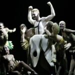 Uroczyste zakończenie XVI Światowych Letnich Igrzysk Polonijnych, występ Kieleckiego Teatru Tańca / Kamil Król / Radio Kielce