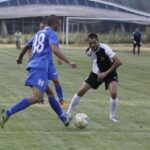 Fragment meczu Nida Pińczów - Hutnik Kraków / Kamil Król / Radio Kielce