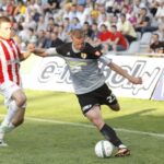 Fragment meczu sparingowego Korona Kielce - Cracovia Kraków / Kamil Król / Radio Kielce