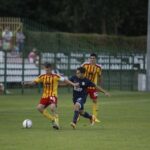 Fragment meczu Korona II Kielce - Unia Tarnów / Kamil Król / Radio Kielce