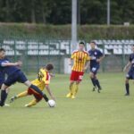 Fragment meczu Korona II Kielce - Unia Tarnów / Kamil Król / Radio Kielce