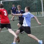 Fragment finału podstawówek: Orlik 27 Kielce - Tiger Team / Kamil Król / Radio Kielce