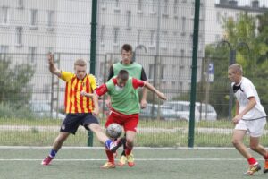 Fragment finału gimnazjów: Red and Yellow - Pogromcy Nadwagi / Kamil Król / Radio Kielce