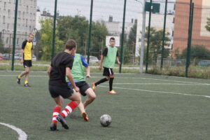 Fragment finału gimnazjów: Red and Yellow - Pogromcy Nadwagi / Kamil Król / Radio Kielce