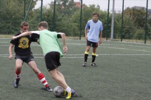 Fragment finału gimnazjów: Red and Yellow - Pogromcy Nadwagi / Kamil Król / Radio Kielce