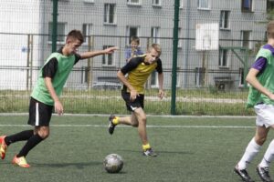 Fragment finału gimnazjów: Red and Yellow - Pogromcy Nadwagi / Kamil Król / Radio Kielce