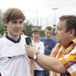 Pomeczowe wywiady przeprowadzał Jakub Rożek / Kamil Król / Radio Kielce