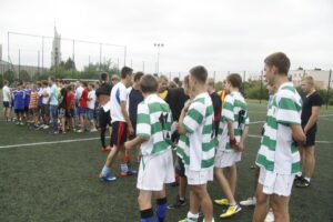 Ceremonia zakończenia "Wakacji z Futbolem 2013" / Kamil Król / Radio Kielce