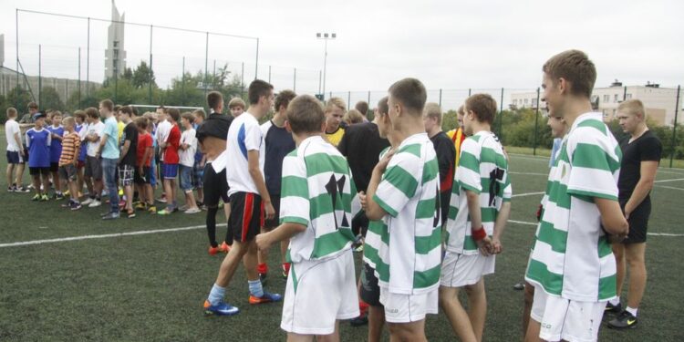 Ceremonia zakończenia "Wakacji z Futbolem 2013" / Kamil Król / Radio Kielce